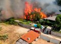 Rook en evacuaties rond Madrid door Spaanse bosbranden
