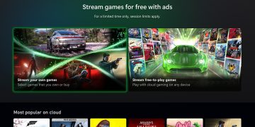 Xbox test gratis cloudgaming met advertenties