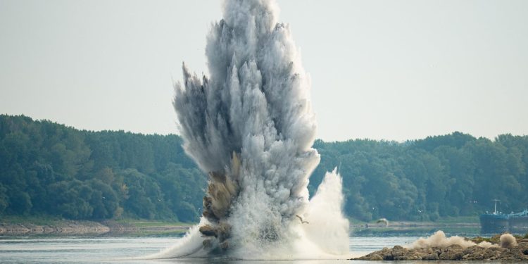 Lage waterstand Donau bedreigt kerncentrales